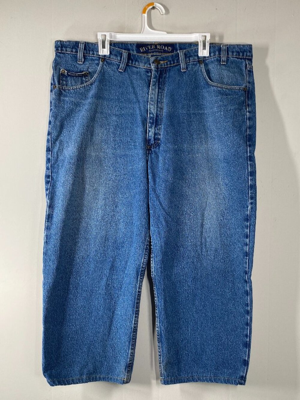 River Road Denim Jeans Men's 42 x 28 (24) High Rise Blue Casual